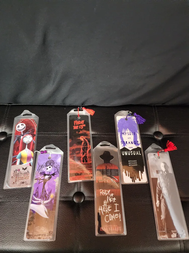 Horror Movie Character Bookmarks thumbnail
