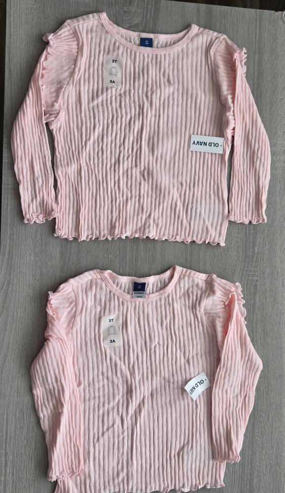 Old Navy Girl's 3T Shirt & George Floral Pants - photo 2