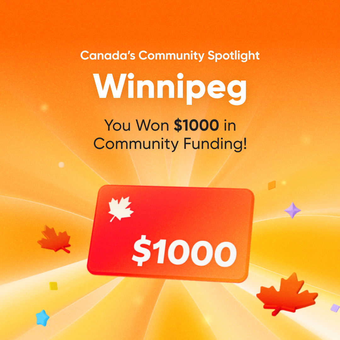 Community Spotlight Winner: Winnipeg 🏆
