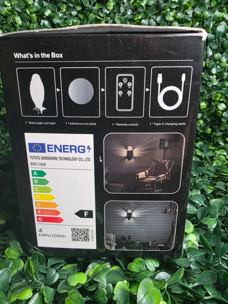 Bald Eagle Wall Light BK168 image indicator(2)