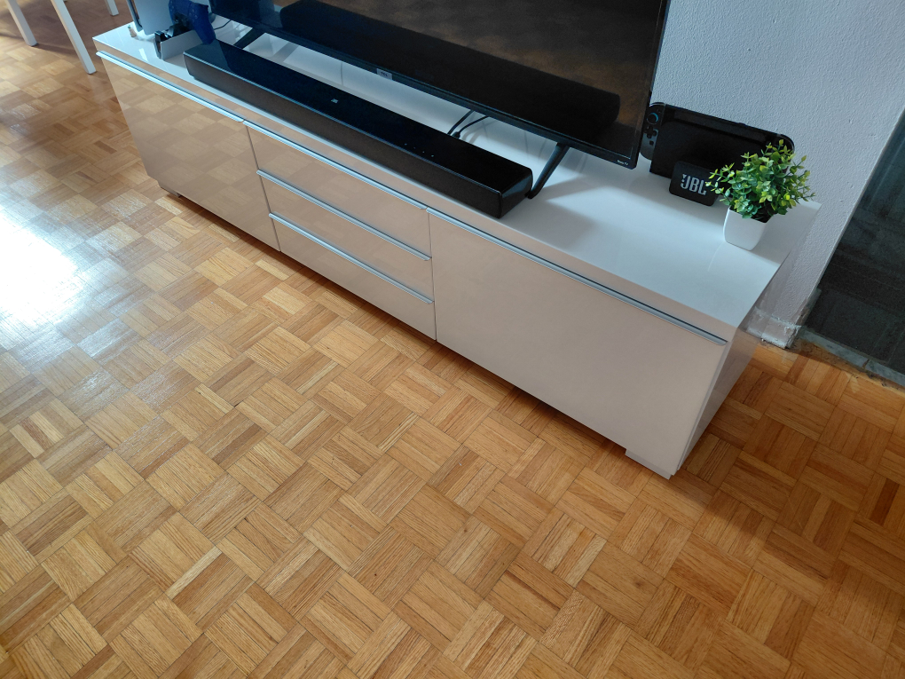 IKEA BESTÅ BURS TV Bench - White - photo 2