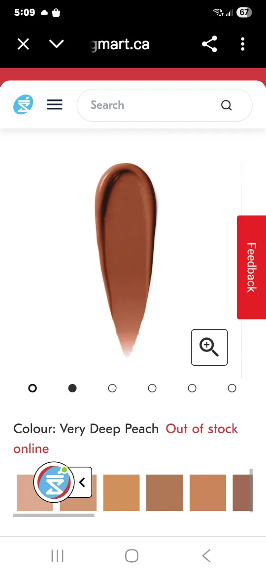 Bobbi Brown Skin Concealer Stick - Very Deep peach image indicator(4)