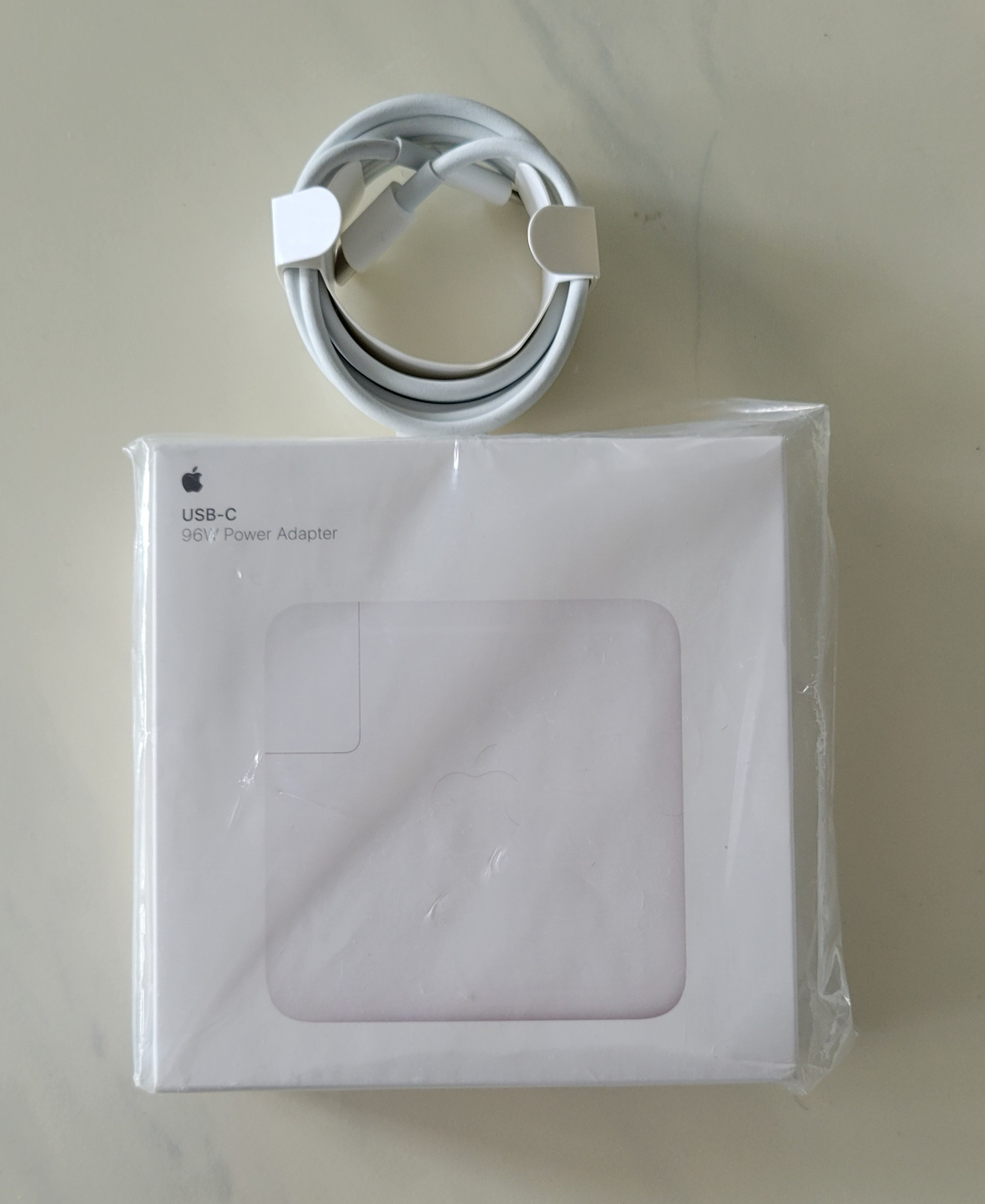 Brand New : Original: Apple 96W USB-C Power Adapter & Cable