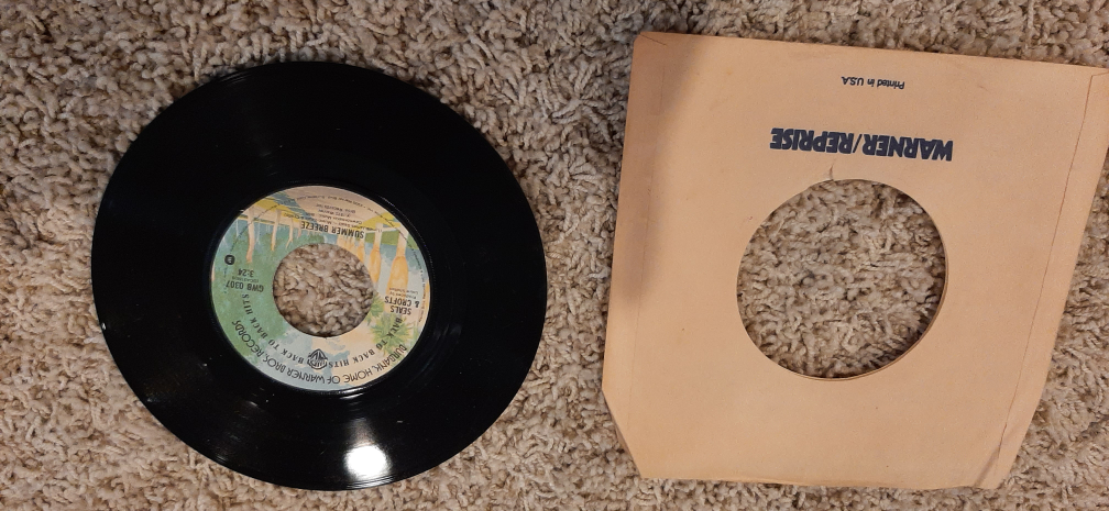 Seals & Crofts Summer Breeze 45 RPM Vinyl - photo 2