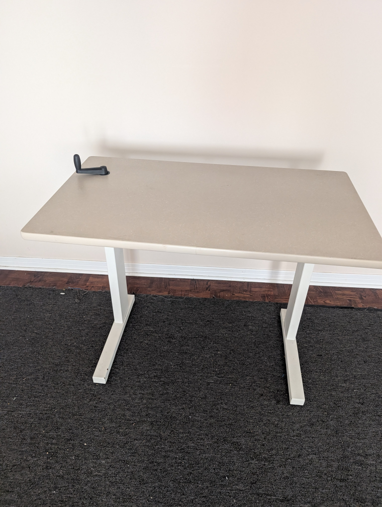 Adjustable Height Standing Desk, 42" by 24", Free delivery