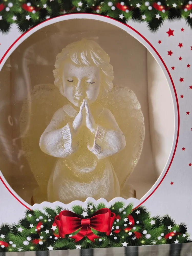 Angel candle. new in box- vintage thumbnail