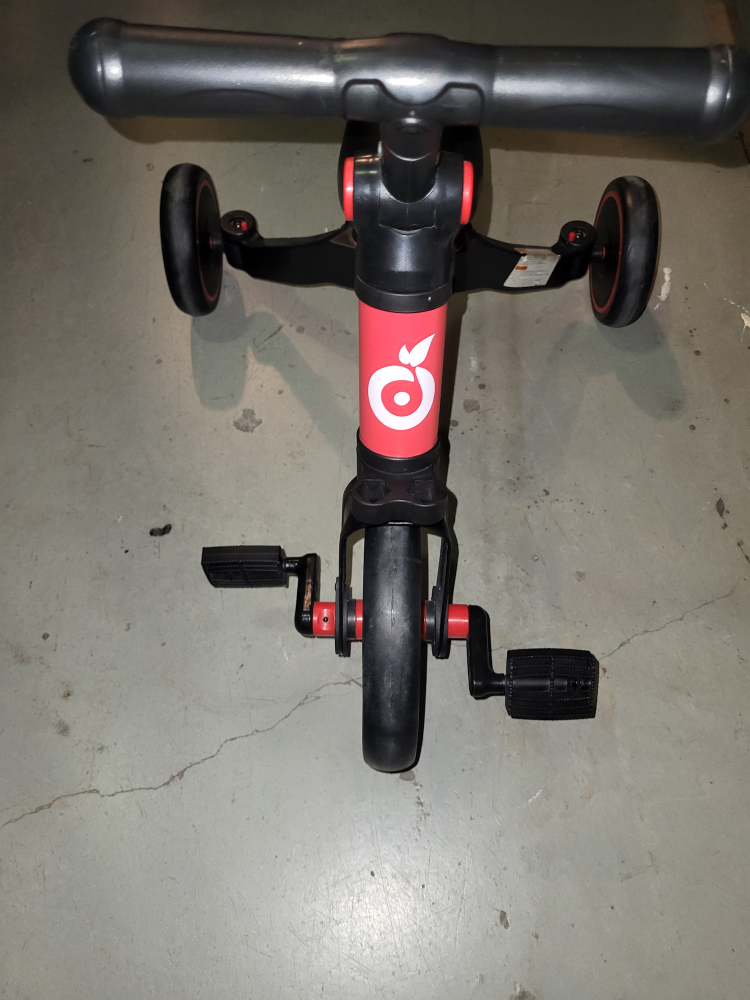 Jollito Kids Tricycle, Red & Black