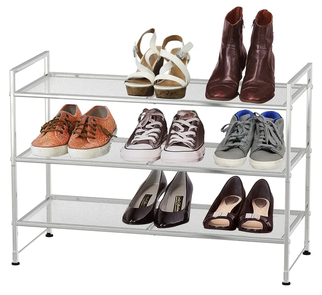 3-Tier Metal Shoe Rack thumbnail