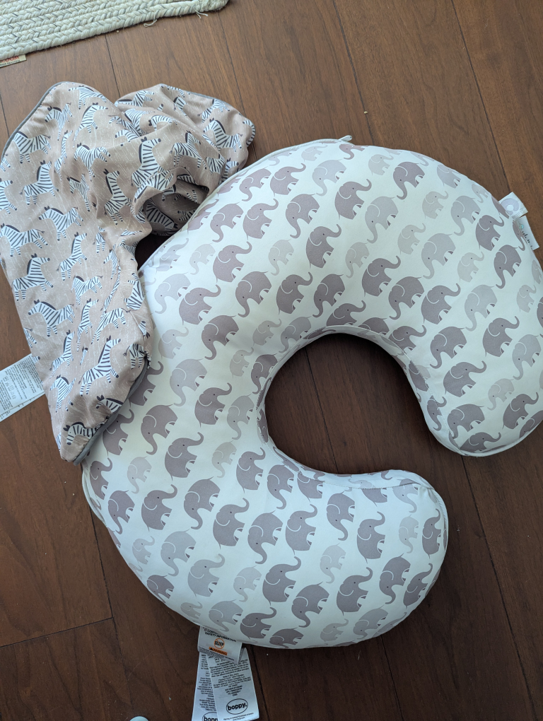 FREE boppy breastfeeding pillow & cover