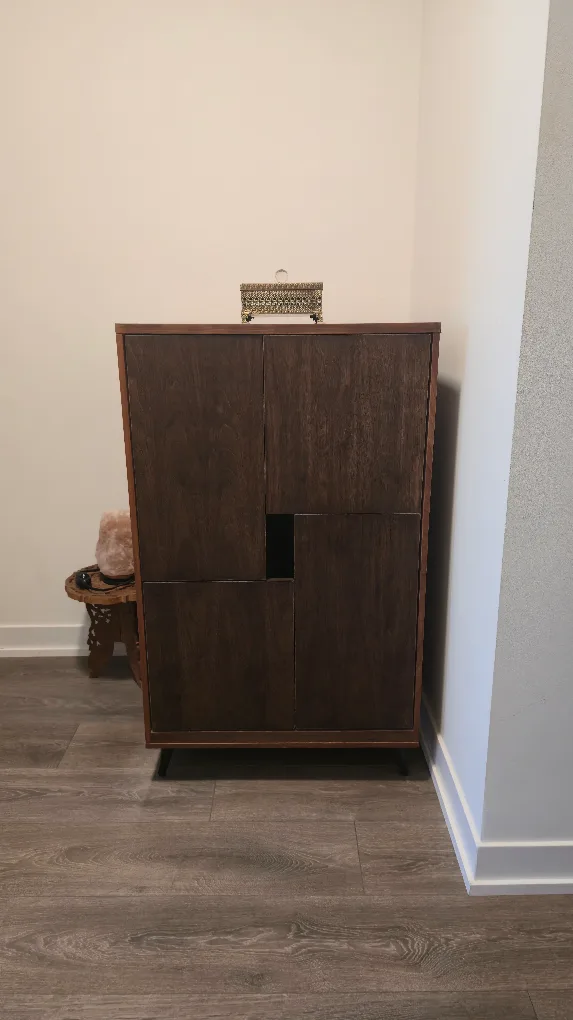 Brown Wooden Cabinet thumbnail