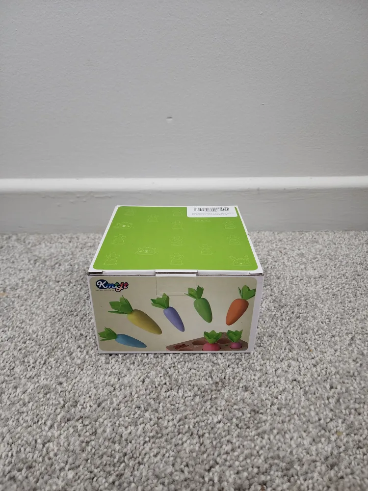 Montessori Toys for Toddlers Carrot Harvest - New in Box! thumbnail