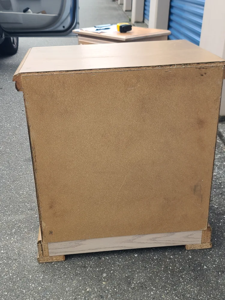 Wooden 3-Drawer Nightstand image indicator(3)