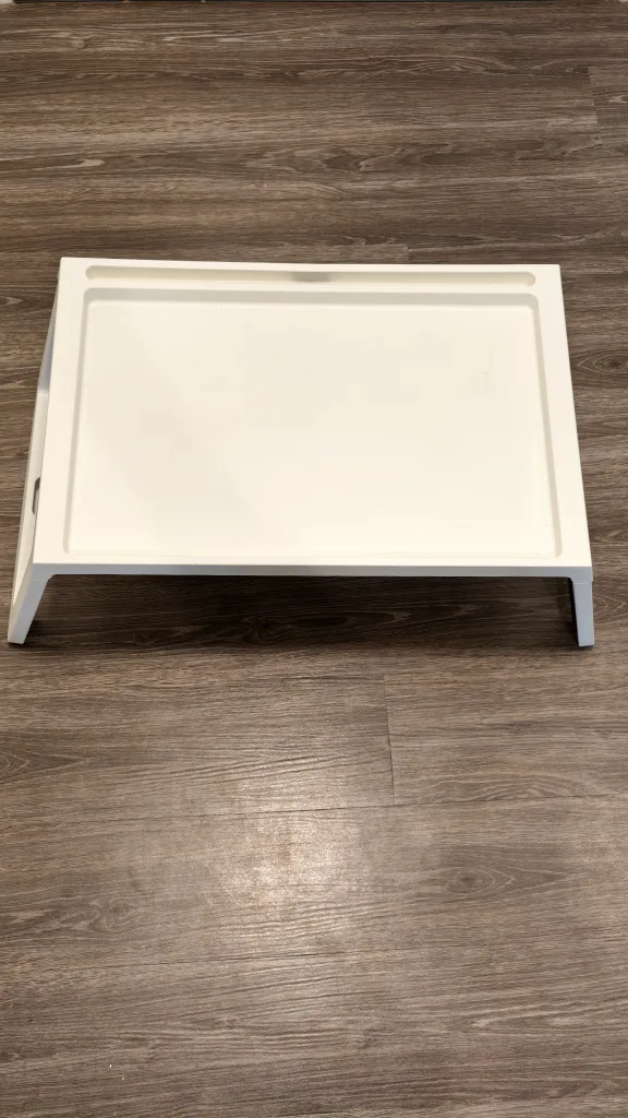 White Foldable Laptop Bed Table image indicator(3)