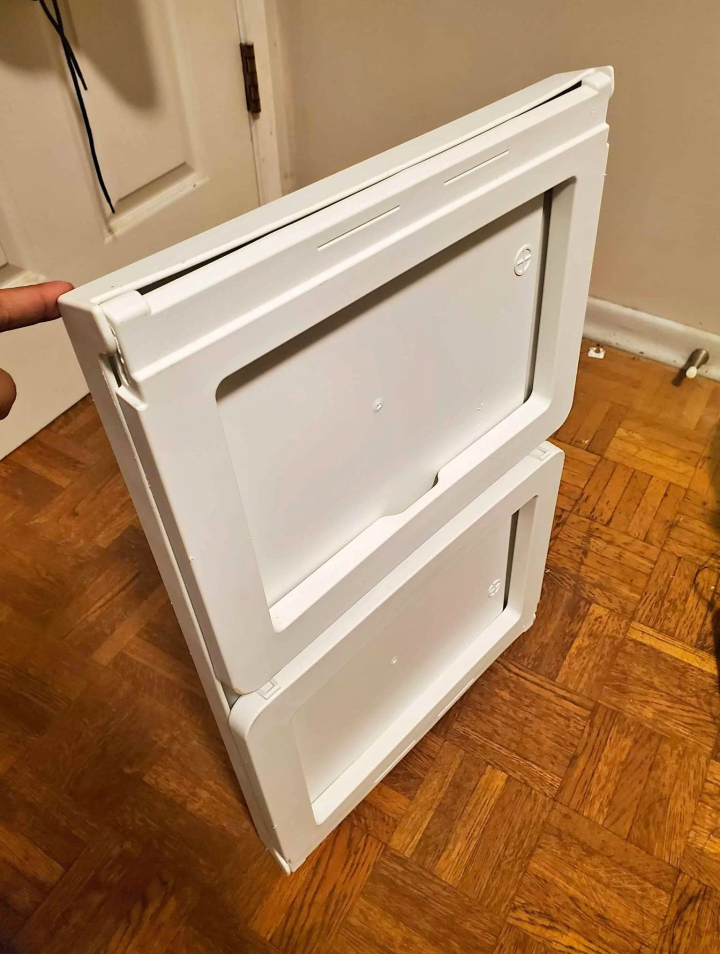 White Foldable Laptop Bed Table - photo 5