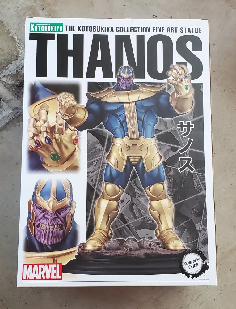 Kotobukiya Thanos Fine Art Statue thumbnail