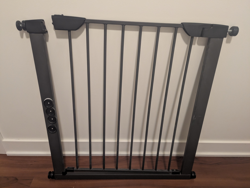 Baby or Dog Safety Gate, Black