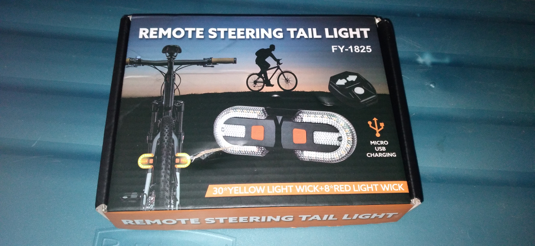 🥕BNIBNU - Bicycle turn signal w remote - 20 FIRM🥕 - photo 3