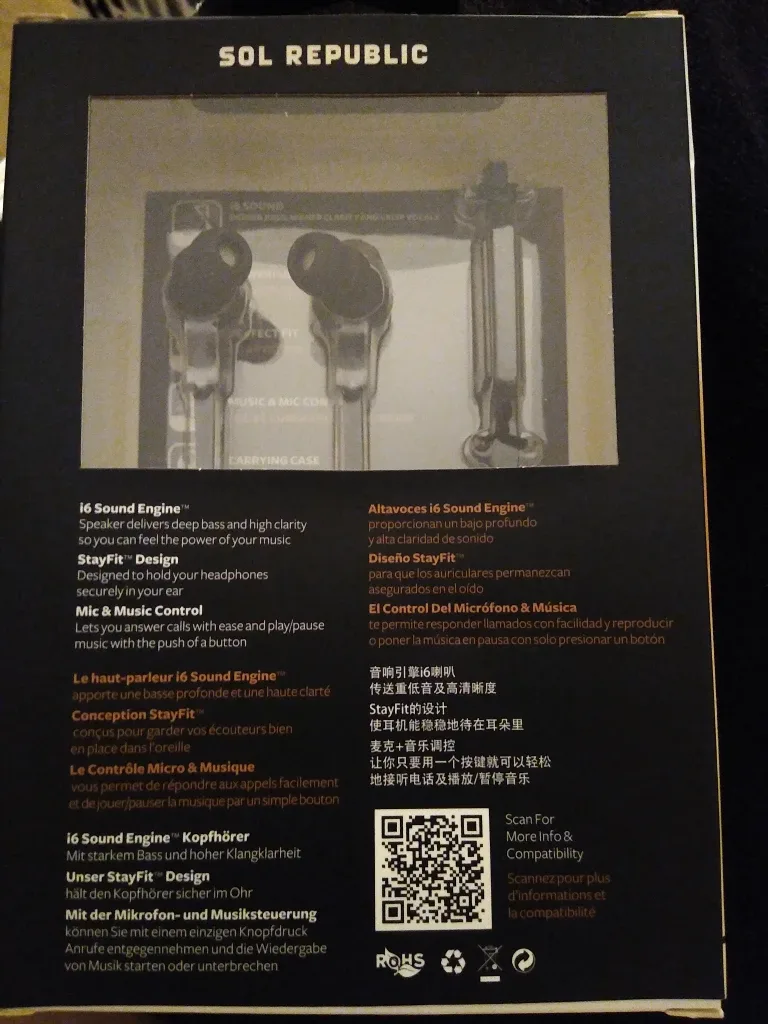 Sol Republic Amps HD In-Ear Headphones - New in Box! image indicator(2)