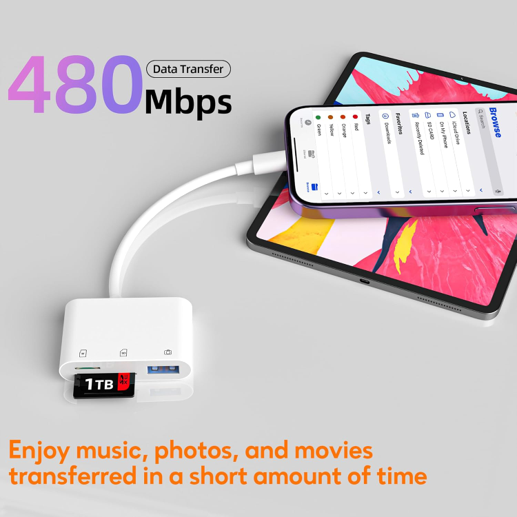 NEW SD Card Reader for iPhone - photo 3