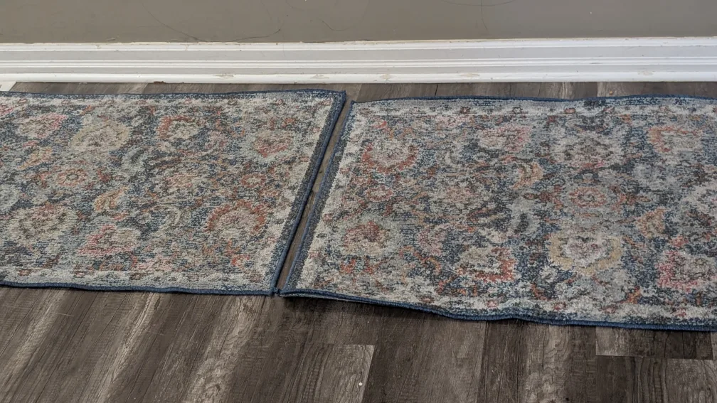 Area Rug - Blue/Orange Pattern thumbnail