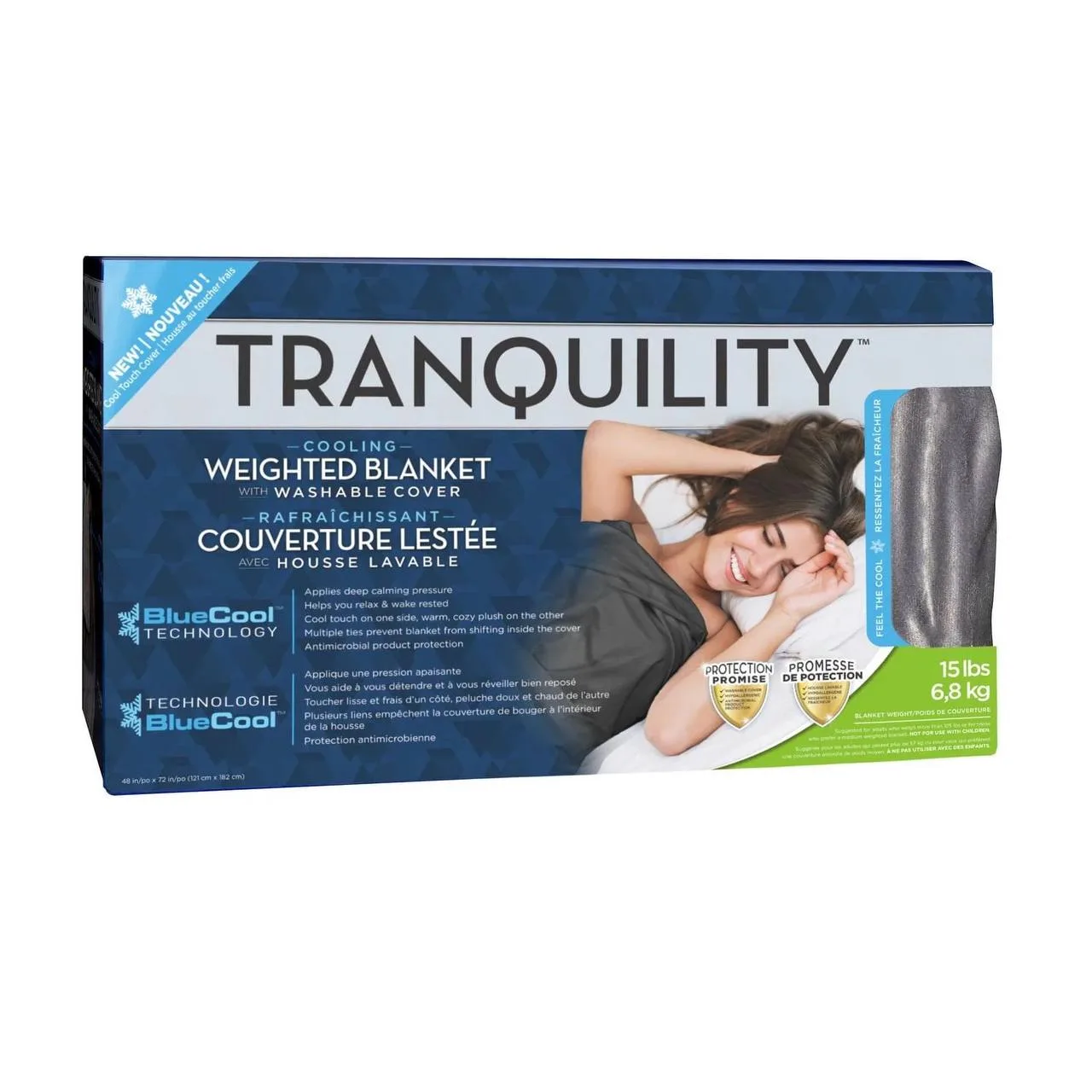 Tranquility Cooling Weighted Blanket image indicator(2)