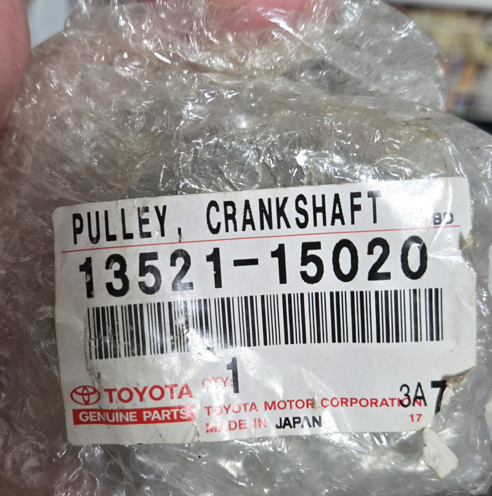 Toyota Crankshaft Pulley 13521-15020
