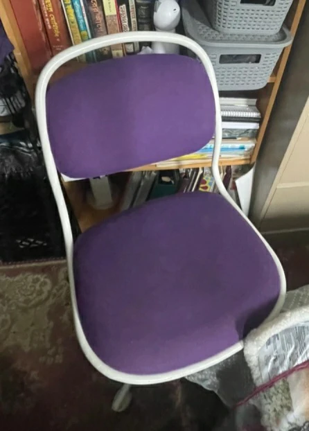 Purple Desk Chair - photo 2