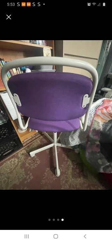 Purple Desk Chair - photo 3