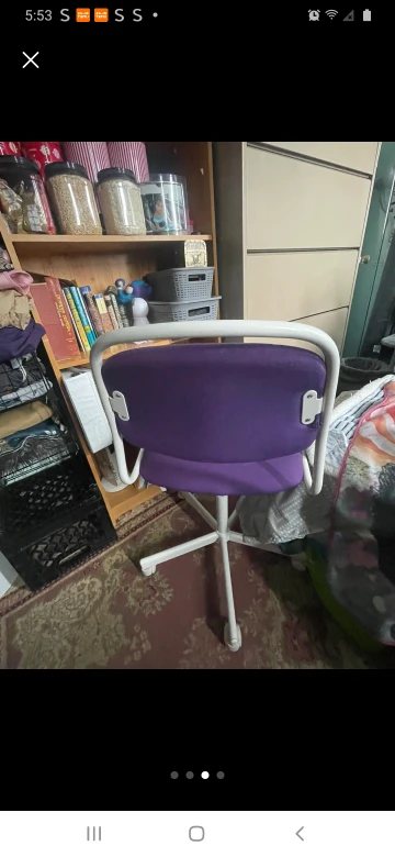 Purple Desk Chair - photo 4