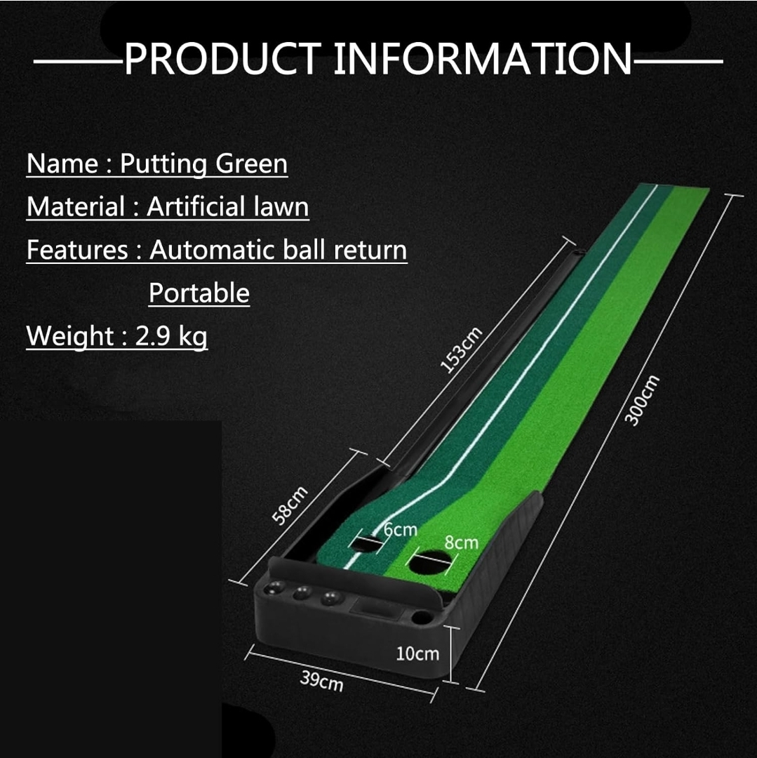 Golf Putting Green Mat - 2.5M - photo 4