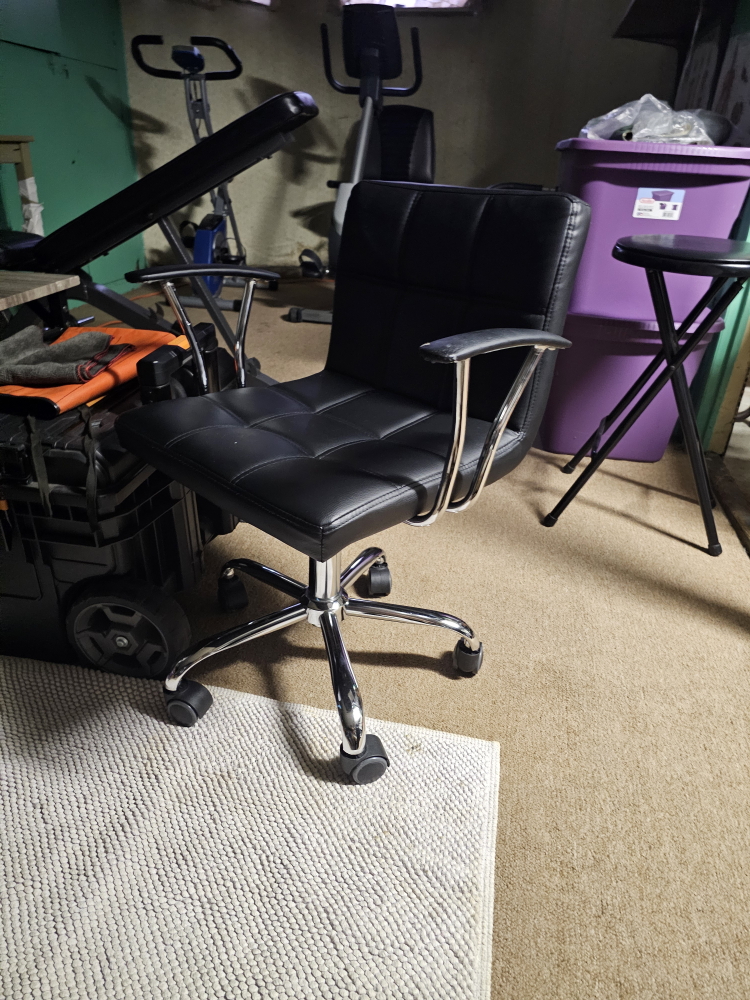 Small Black Office Chair