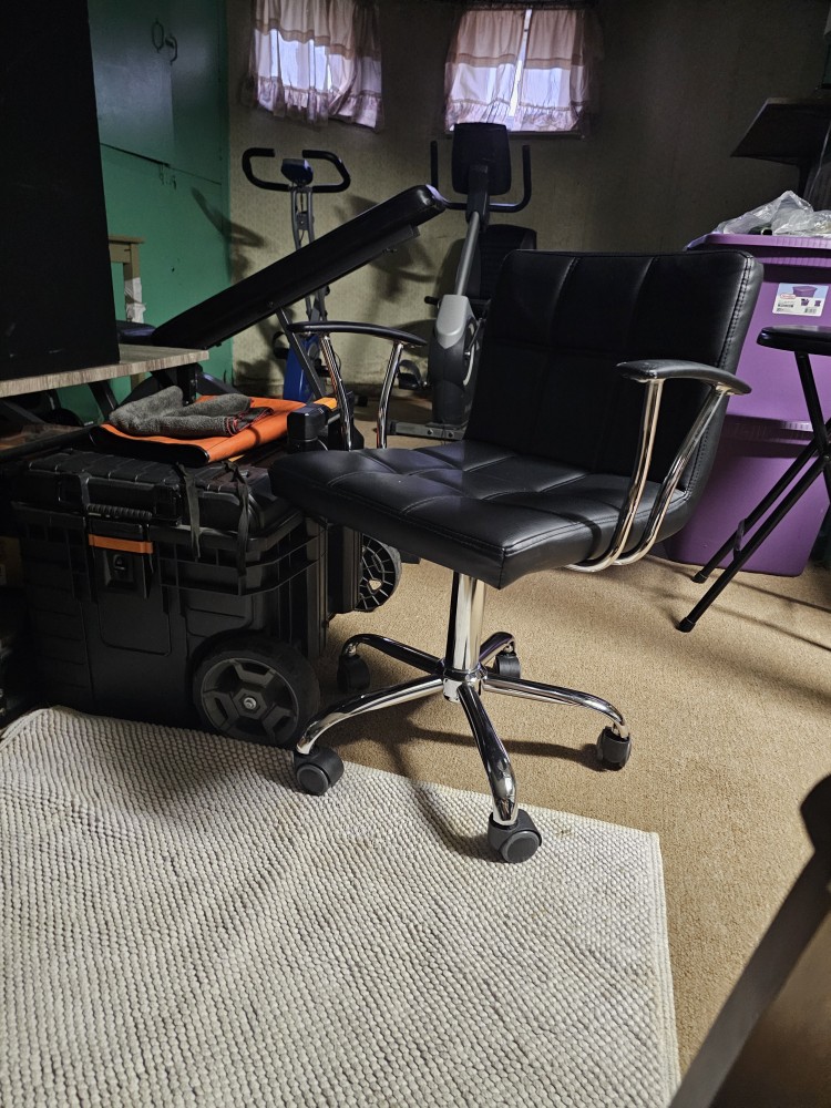 Small Black Office Chair - photo 2