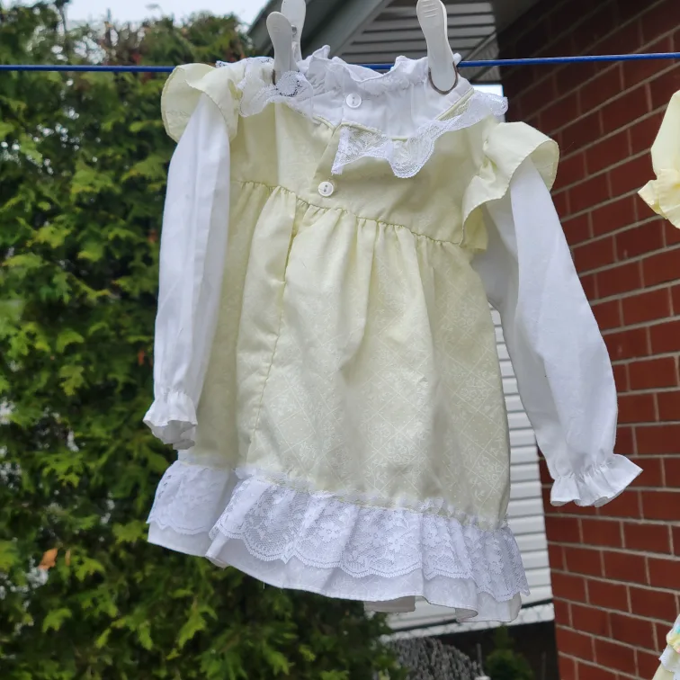Vintage Style Baby Dress Set image indicator(5)