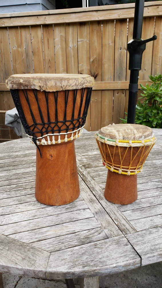 Senegalese Djembe Drums