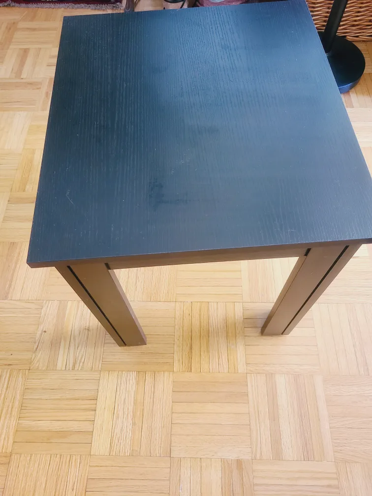 FREE like NEW Black Side Table thumbnail