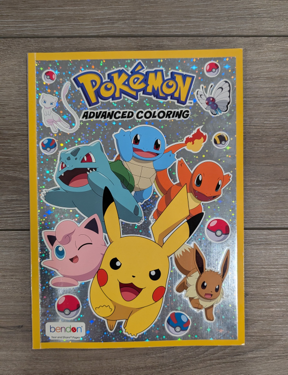 Pokemon Colouring Book