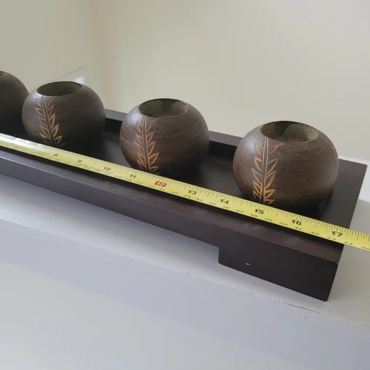 Wooden Candles Holder image indicator(8)