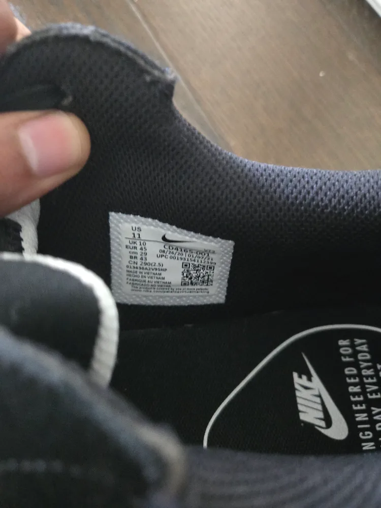 Nike Men's Air Max Excee Sneakers size 11 image indicator(5)