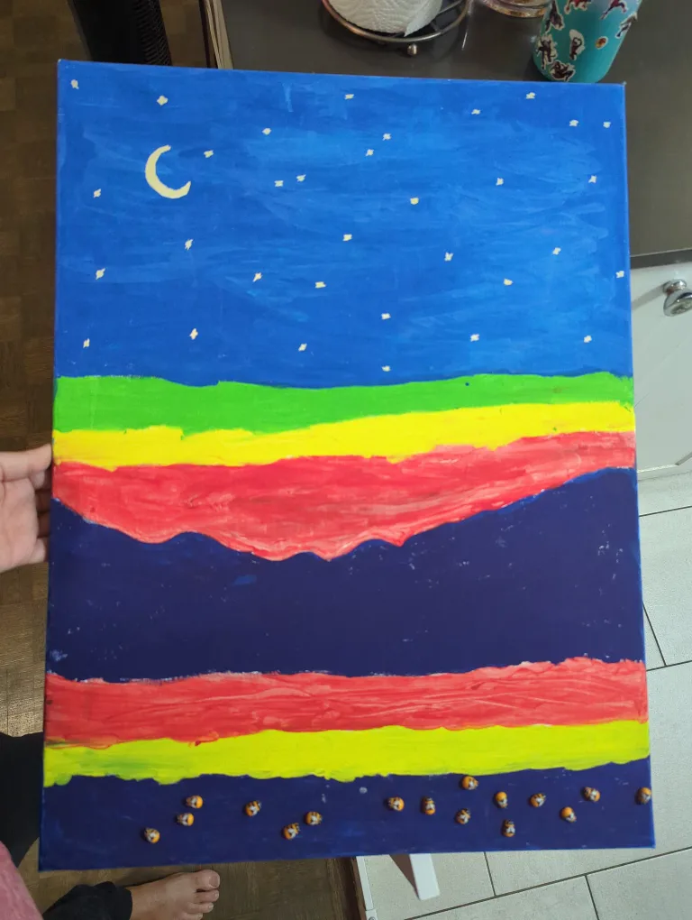 Hand-painted Landscape Canvas Art thumbnail