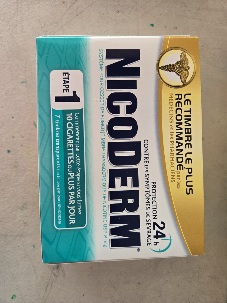 Nicoderm Step 1 Patches - 10 Cigarettes/Day
