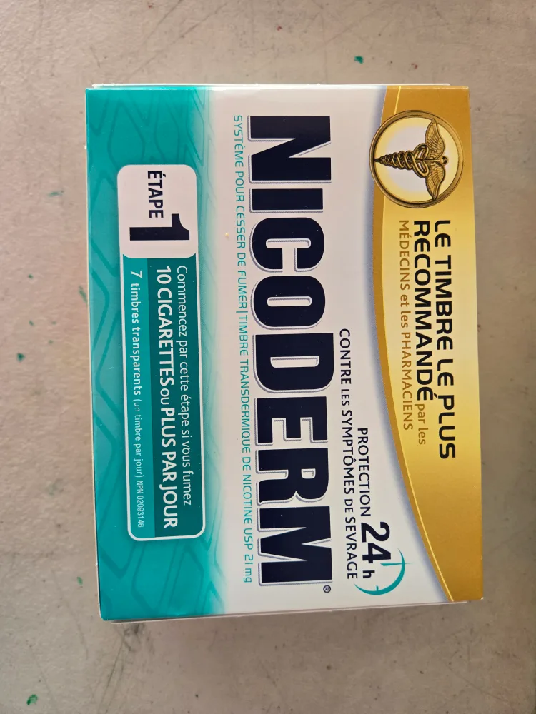 Nicoderm Step 1 Patches - 10 Cigarettes/Day thumbnail