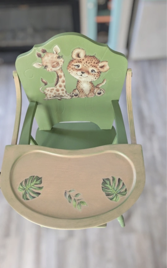 Vintage Highchair - photo 2