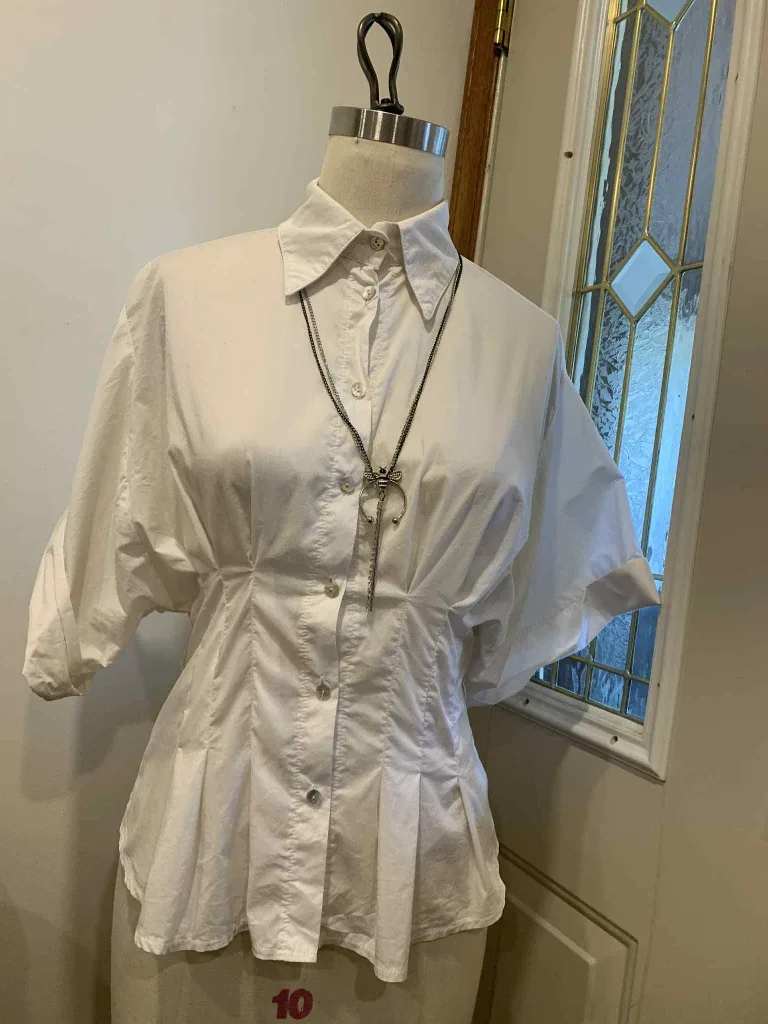 White Button-Down Top thumbnail