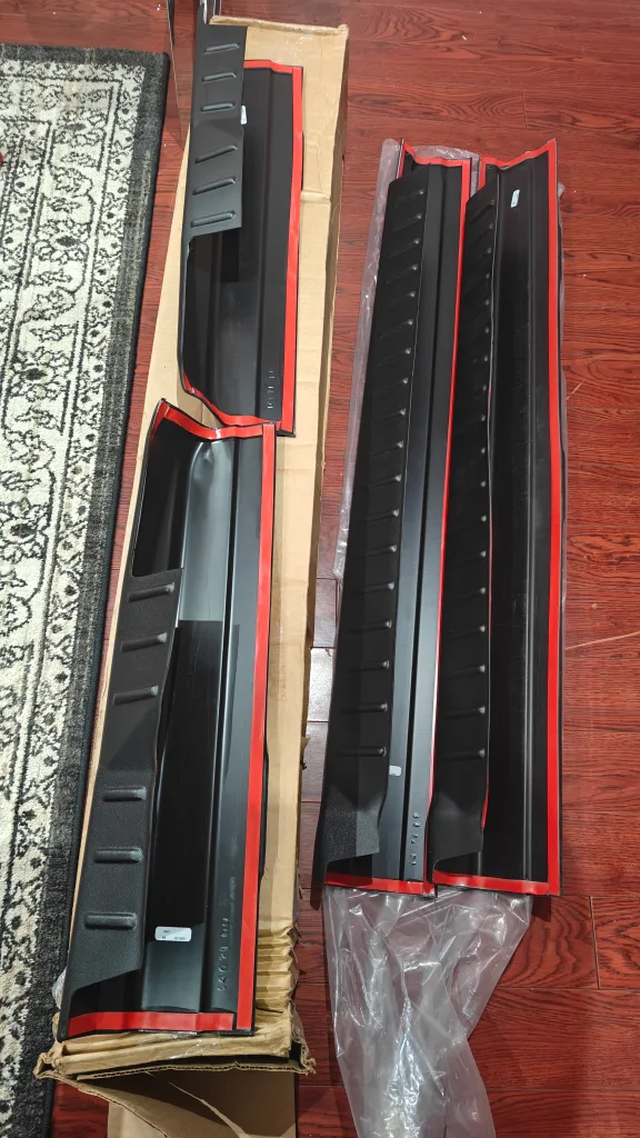 Car Door Sill Protector Set - Black image indicator(2)