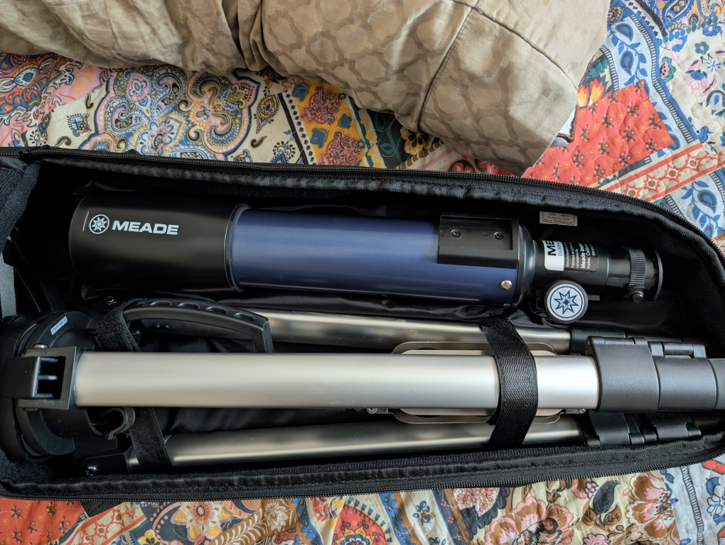 Meade Telescope with Tripod & Accessories
