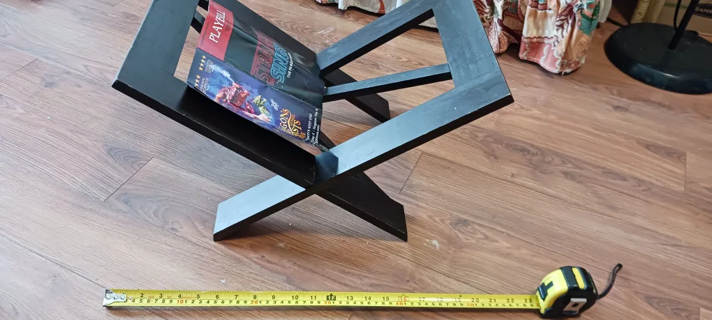 Black Wooden Book Stand image indicator(4)