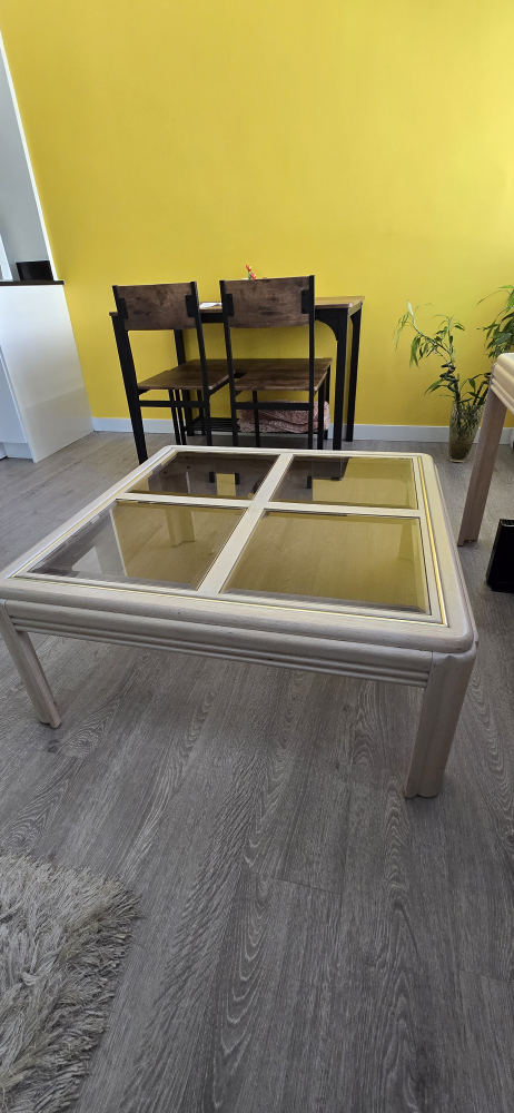Glass Top Coffee Table - photo 4