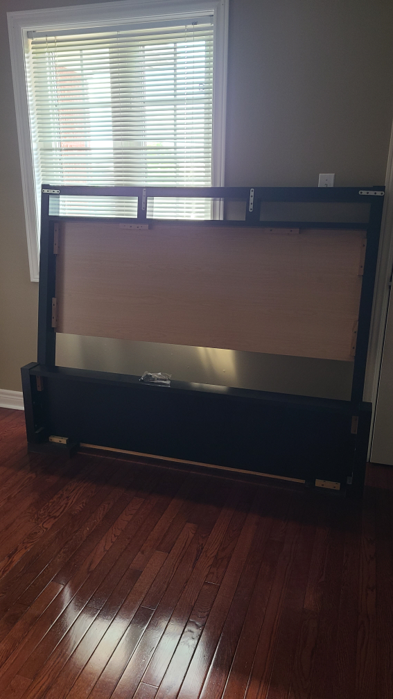 Black Bed Frame (Disassembled)