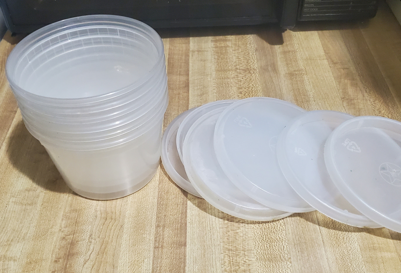 Plastic Food Storage Containers with Lids