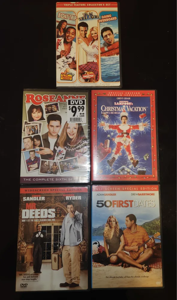 Comedy DVD's thumbnail